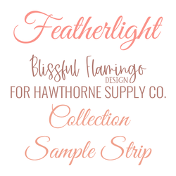 Featherlight Sample Strip