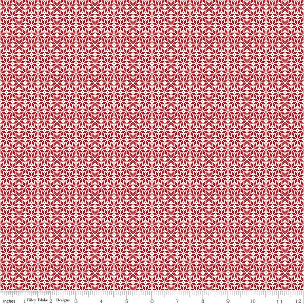 Star Pattern in Red