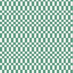 Large Neo Checkerboard in Emerald Green