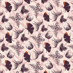 Flora Flutter in Rosewood