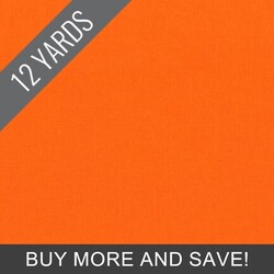 Cotton Couture in Carrot - 12 Yard Bolt