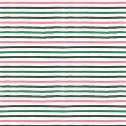 Yuletide Stripe in Sachet Pink