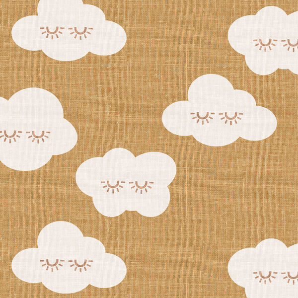 Sleepy Clouds in Mustard