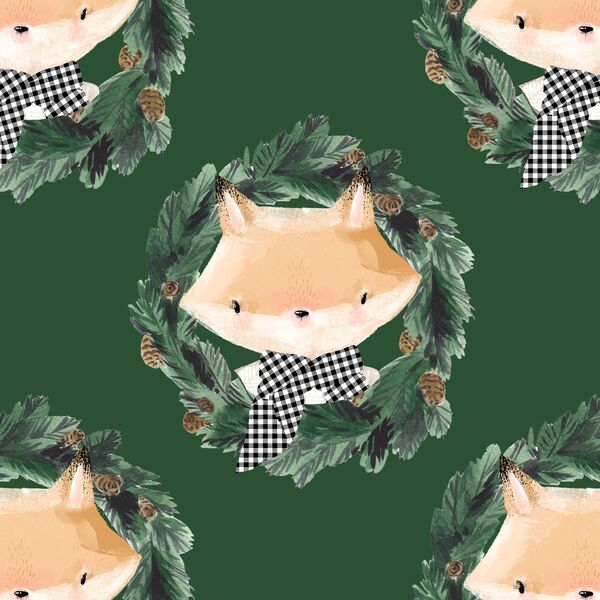 Fox in Cedar Green