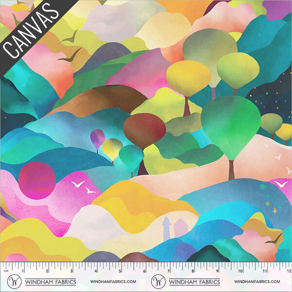 Faraway Land Canvas in Multi