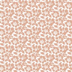 Roundabout Floral in Cow Hide