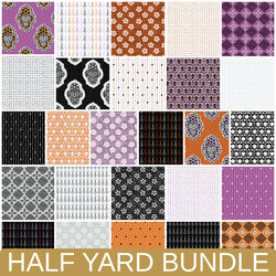 Dem Bones Half Yard Bundle