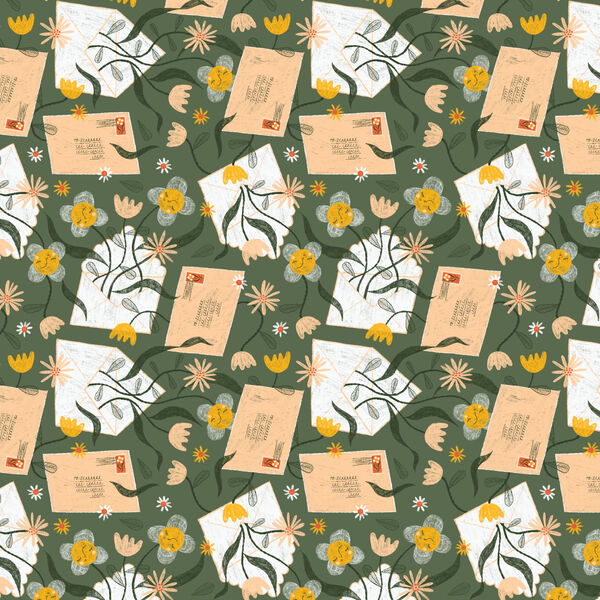 Love Letters in Green