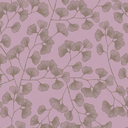 Gilded Ginko in Pink