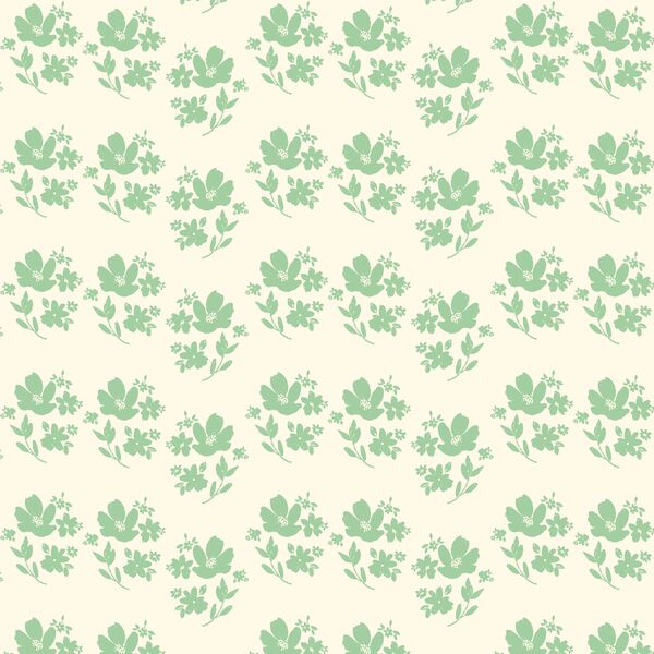 Garden Silhouette in Mint