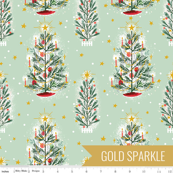 Honour Christmas in Mint Sparkle