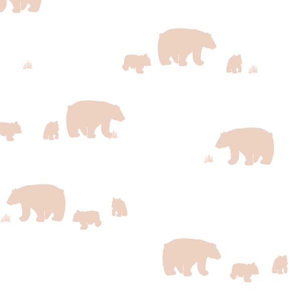 Bear Silhouette in Shell