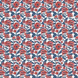 Tiny Firecracker Floral in Liberty