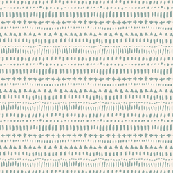 Sketchy Tribal in Dusty Teal
