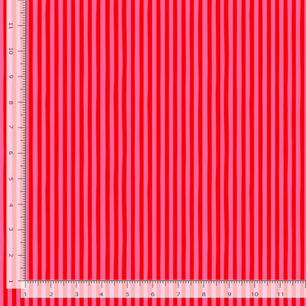 Curtain Call Stripe in Lipstick