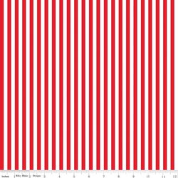 1/4" Stripe in Red
