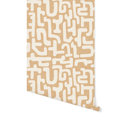 Geometric in Tawny