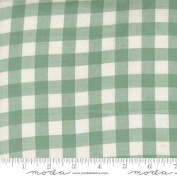 Large Checks and Plaids in Teal
