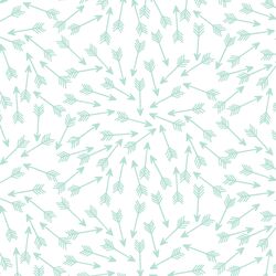Arrows in Aloe on White
