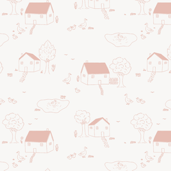 Cozy Cottage in Blossom Pink