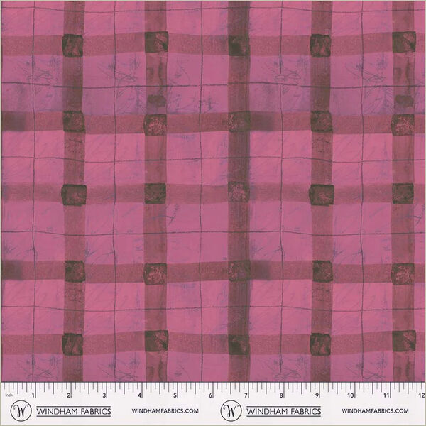 Beetroot Plaid in Beetroot