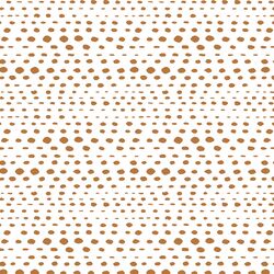 Little Skipping Stones in Ginger on White