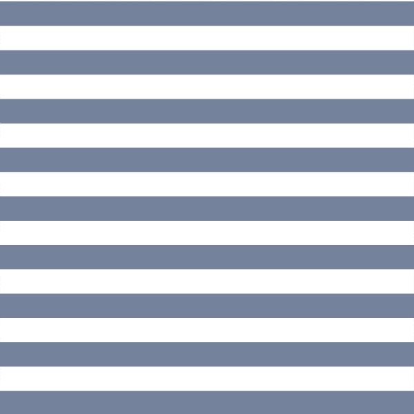 Horizontal Candy Stripe in Dove
