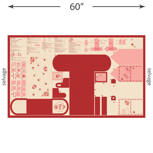 Mailbox Panel in Lace