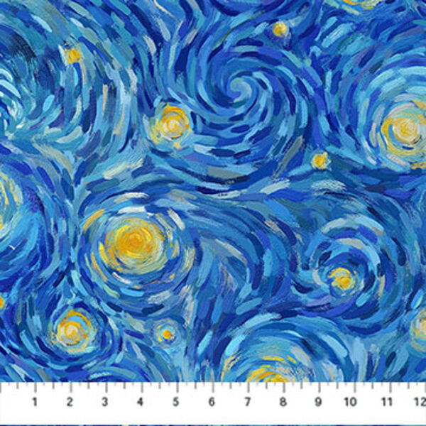 Night Sky in Dark Blue