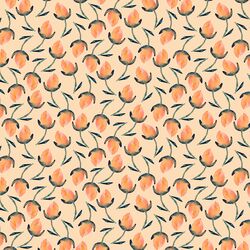Garden Buds in Summer Peach