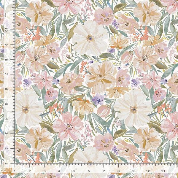 Serene Petals in Multi