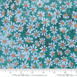 Bitty Pretty Florals in Turquoise