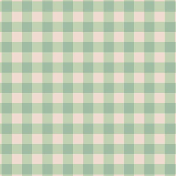 Big Gingham in Fresh Grass
