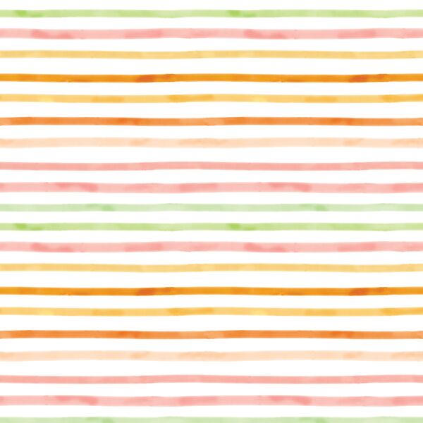 Watercolor Stripes in Spring