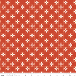 Quilt Squares in Orange