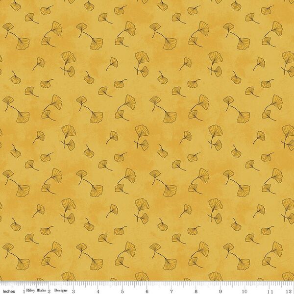 Ginkgo in Gold