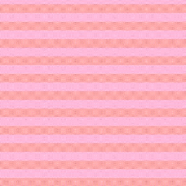 Horizontal Two Tone Stripe in Begonia