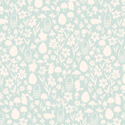 Easter Garden in Robin's Egg Blue