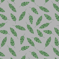 Leaves in Gray