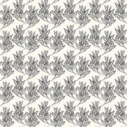 Little Falling Foliage in Ivory