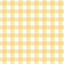 Gingham in Light Sunflower