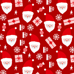 Jolly Santa in Red Velvet