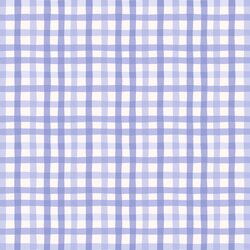 Gingham in Periwinkle