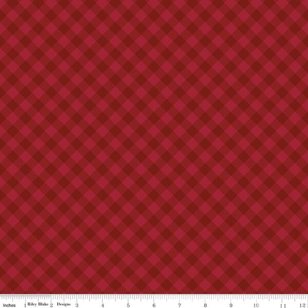Plaid in Red