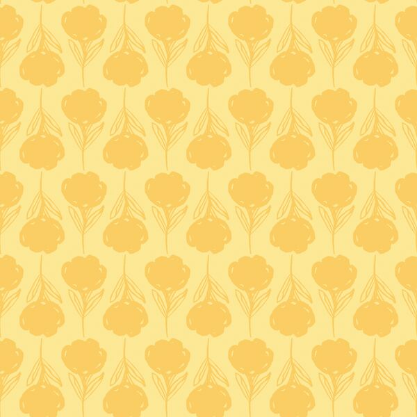 Silhouette Bloom in Primrose Yellow
