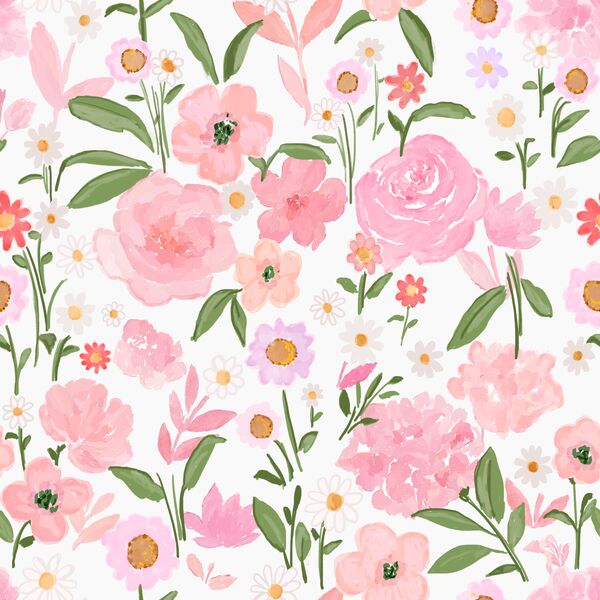 Petal Parade in White