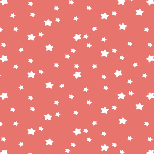 Star Light in Living Coral