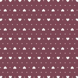 Heart Dots in Wildberry
