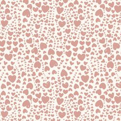 Heart Bubbles in Prehistoric Pink