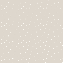 Snowy Spots in Winter Fog